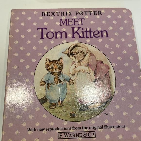 Vintage 1987 Set of 4 Beatrix Potter Board Books - Picture 7 of 14